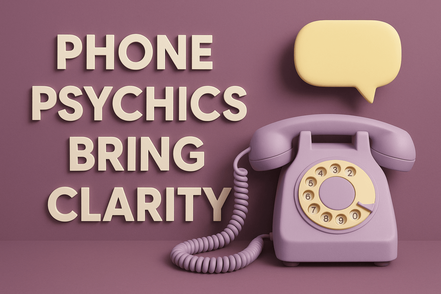 How phone psychics bring clarity